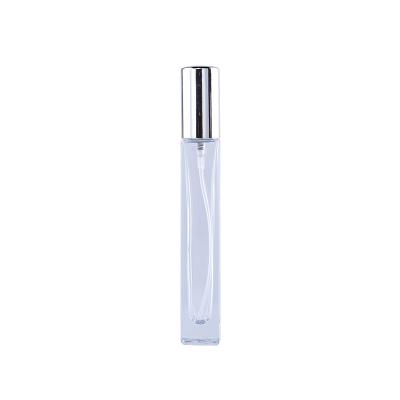 China Personal Care 10ml Cosmetic Perfume Submarine Package Glass Spray Bottle Square Round Small Clear Glass Bottle for sale