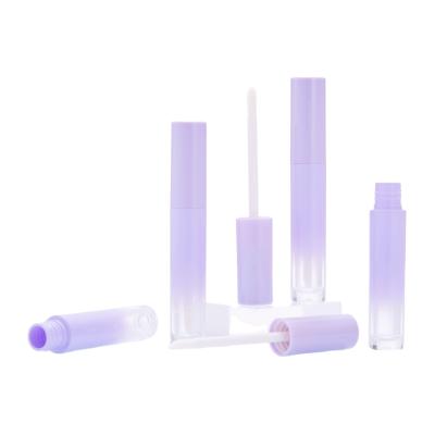 China Purple Gradient PACKAGING 5ml BEAUTY lip glos lipstick tube empty lip gloss lip gloss bottle convenient bottle for sale