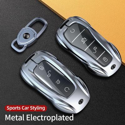 China Protect Original Car Key Compatible For BYD Dolphin E-SEED GT Series Car Key Case Song Plus DMI Metal Pro DMI EV Full Protection for sale