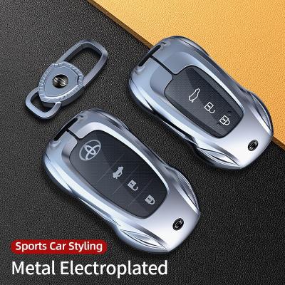 China Shield Original Car Key Compatible For Toyota Corolla Avalon LEVIN wildlander RAV4 Shield ienna camry full metal key case car series for sale