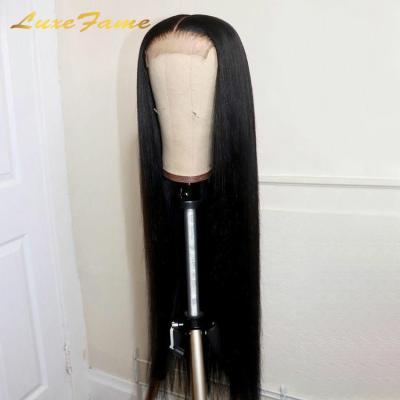 China Full Lace Wig Soft Smooth Thick Shedding Brazilian Hair, Straight 250% Density 12a 100 Full Lace Hair Wig, 100% Cheap 8 40 Inch Full Lace Wig for sale