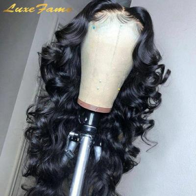 China Barely Shedding Thick Soft Soft Drop Shipping Gluess 12a Curl Remy Lace Front Wig, 30 40 Inch Transparent Lace Wig, Virgin Hair Lace Wig Cheap Seller for sale