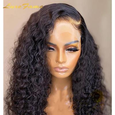 China Barely Shedding Thick Smooth Soft Raw Indian Hair U Piece Human Wig,Lace Front Wig For Black Women,Wholesale Full Lace Transparent Lace Wig Human Hair for sale