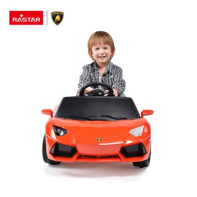 China Ride on Toy Rastar Lamborghini Baby Children plays electric car for sale