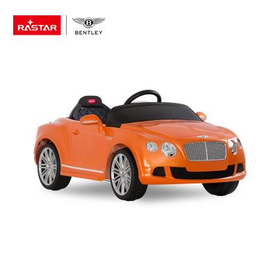 China Ride On Toy Rastar Bentley Kids Electric Baby Battery Ride On Car for sale