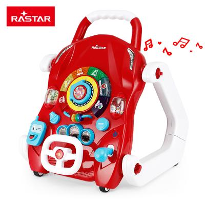 China 3 in 1 RASTAR Battery Push Toy Rubber Wheel 3 in 1 Musical Baby Walker for sale