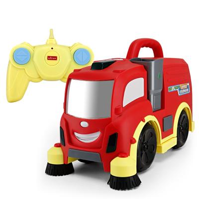 China 3 In 1 RASTAR Mini Smart Sweeper Remote Control Dumper Trucks Cleaning Toy for sale