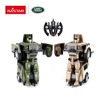 China Transform Changeable Range Rover Plastic Toy Robot For Kids for sale