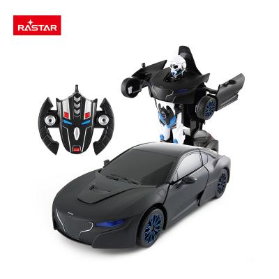 China Toy Rastar rc toy car battery operated robot for transforming creative for sale