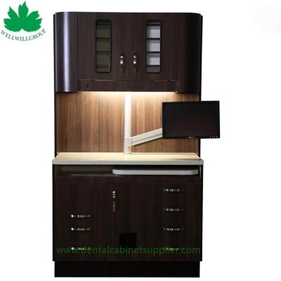 China With Drawers Clinic Wooden Dental Cabinet Design For Dental Clinic for sale