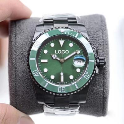 China OEM Luxury Custom Logo Automatic Strap Men's Automatic Date Stainless Steel Wrist Watch In Stock for sale