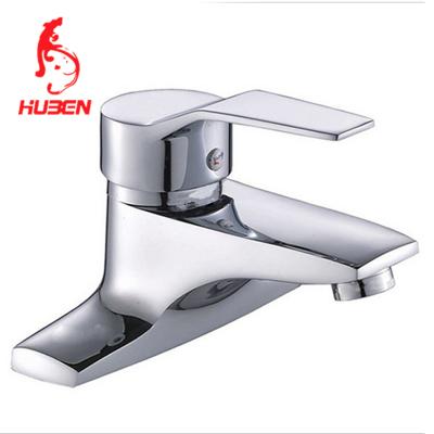 China Thermostatic Single Hole Double Handle Faucets Hot Water New Modern Basin Faucet And Cold for sale