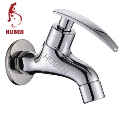 China Modern Outdoor Wall Mounted Brass Faucet / Garden Faucet for sale