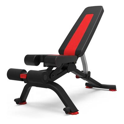 China Gymbopro Indoor Adjustable Weight Bench Strength Training Bench for Body Workout with Quick Folding Weight Bench for sale