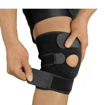 China Adult Outdoor Fitness Accessories Neoprene Support Material Protected Knee Brace for sale