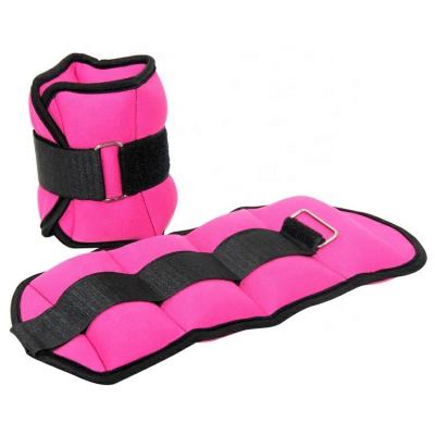 China Pillow Weighs Hot Selling Weight Bearing Equipment Stuns Adjustable Neoprene Arm Leg Wrist Ankle Weight for sale