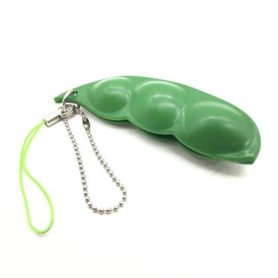 China Pendants Toys Reduce Worry Stress Squeeze Shaky Person Toys Key Chain Squishy Squeeze Bean Toy DD0021 for sale