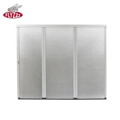 China Cheap price aluminum pleated fly screen protection customs office diy folding folding door for sale