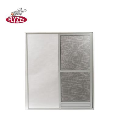 China Easy Install Soft Sliding Insect Screen Door / Durable Lightweight DIY Mesh Screen Door for sale