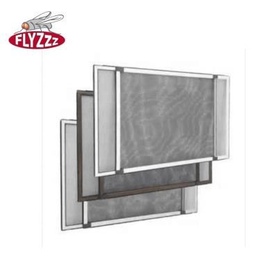 China Easy Install / Durable Lightweight Anti-mosquito Sliding Windows Screen With Aluminum Profile Mosquito Net Window Screen for sale