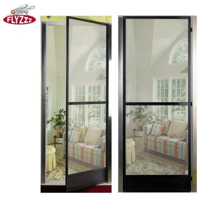 China Easy Install / Durable Lightweight Wholesale DIY Fixed Screen Doors With Aluminum And Fiberglass Mesh for sale