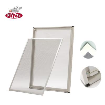 China DIY Fixed Aluminum Fly Screen For Window And Door for sale