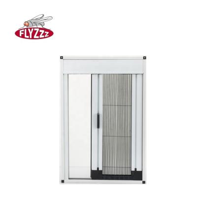 China Custom Cheap Prices Folding Pleated Insect Screen Aluminum Accordion Fly Screen for sale