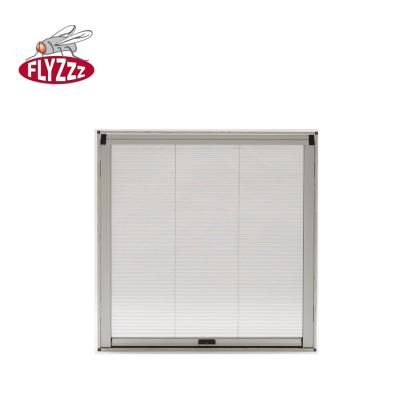 China Easy Install / Manufacture Durable Lightweight Pleated Mosquito Repellent DIY Window Pleating Mesh Fly Screen for sale