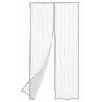 China Easy Install / Durable Lightweight Easy Install Magnetic Polyester Curtain Mosquito Fly Screen Door for sale