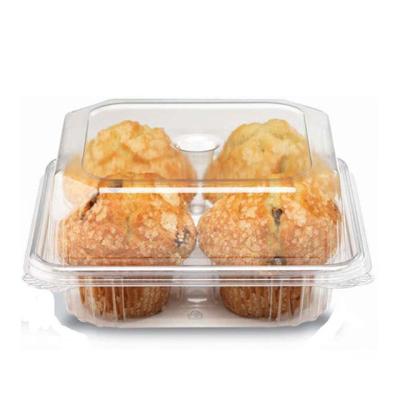 China Disposable Transparent Packaging Plastic Containers Salad Container Recyclable Sale for sale