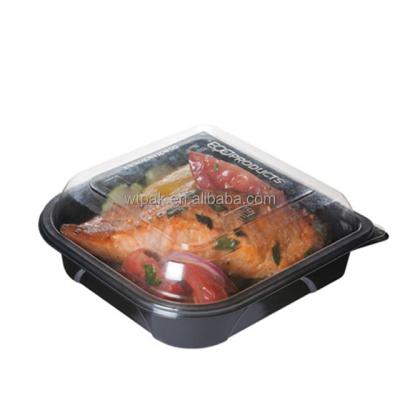 China Factory Price Recyclable Plastic Food Container Compartment Disposable Storage Container for sale