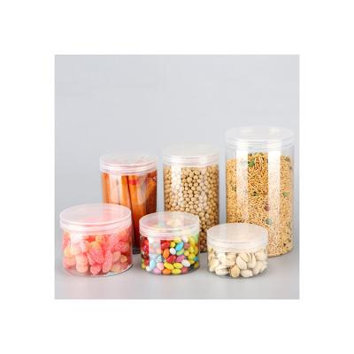 China Disposable Manufacturer Provides A Transparent And Closed Plastic Jar For Nut Cookies Packaging Box for sale