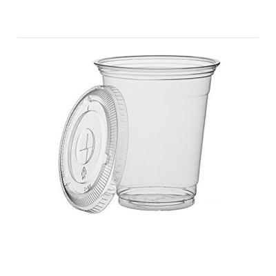 China CLASSIC Made In China Disposable Environmental Friendly Recyclable Plastic Cup 16oz With Lid for sale