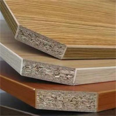 China 12mm 15mm 18mm E1 E2 P2 Modern Glue Melamine Particle Board Textured Melamine Faced Chipboard for sale