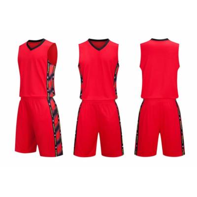 China Breathable Unique Basketball Jersey Design 2021 Custom for sale