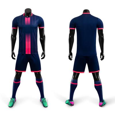 China Custom Soccer Wear Sets Soccer Mens Sports Apparel Football Shirt Soccer Jersey for sale