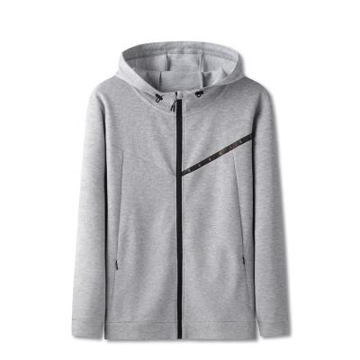 China Latest Sports Mens Stylish Running Jacket Spring Autumn Winter Zipped Hooded Stylish With Custom Design And Logo for sale