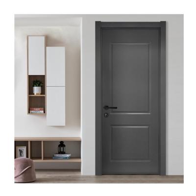 China Modern High Quality Interior Door Designs Solid Wood PVC Door Hotel Room Doors for sale