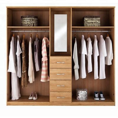 China Newest Design Vintage Bedroom Wardrobe Latest Design Closet Wardrobe Adjustable (Height) for sale