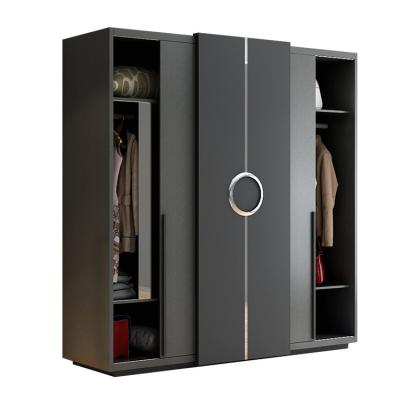 China Other Double Color Wardrobe Design , Cheap PVC Wooden Wardrobe Closet for sale