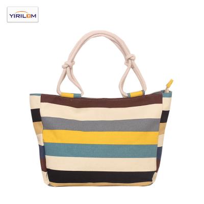 China 2022 New Canvas Bag PORTABLE Casual Single Shoulder Printed Cloth Bag For Women for sale