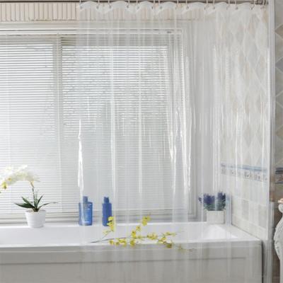 China Blackout Waterproof Quick Dry Sheer Shower Curtain With Stylish Design Curtain For Bathroom for sale