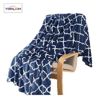 China 2022 Newfashioned Sustainable Warm Plush Warm Comfort High Quality Flano Blanket for sale