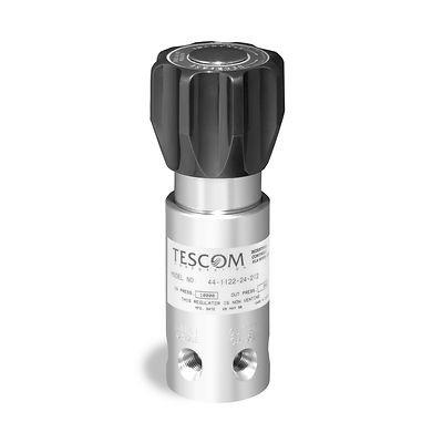 China TESCOM Stainless Steel High Pressure Low Flow Regulator Precision 44 -1100 Series for sale