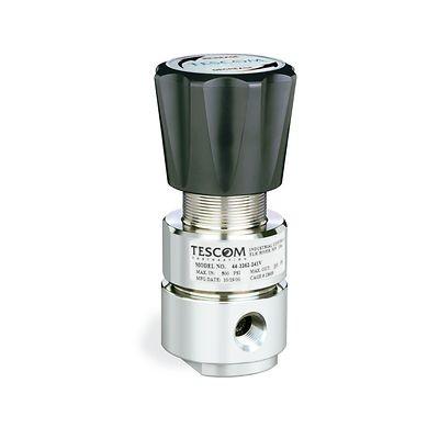 China TESCOM 44-2300 Series Steel Pressure Regulator Single Stage Back Pressure Design for sale