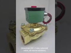 Series 551 a line of 1/4“ 3-way and 4-way compact solenoid spool valves