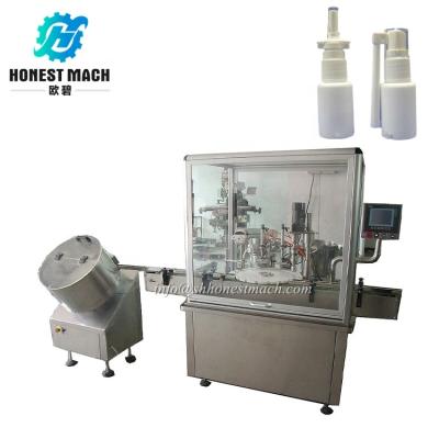 China Hot sale food nasal spray filling machine, spray bottle filling machine with price for sale