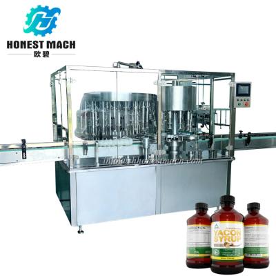 China Hot sale automatic high speed food syrup filling machine with factory price for sale