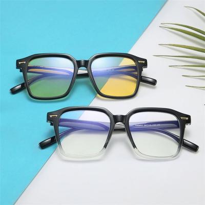 China For Reading Glasses 2021 Hot Fashion Customed Glass TR90 Anti Blue Light Eyeglasses Optical Eye Spectacle for sale