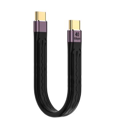 中国 QC4 / Type C / 40GBps Flexible USB 4 Cable For Computer Power Bank Hard Disk PD 販売のため